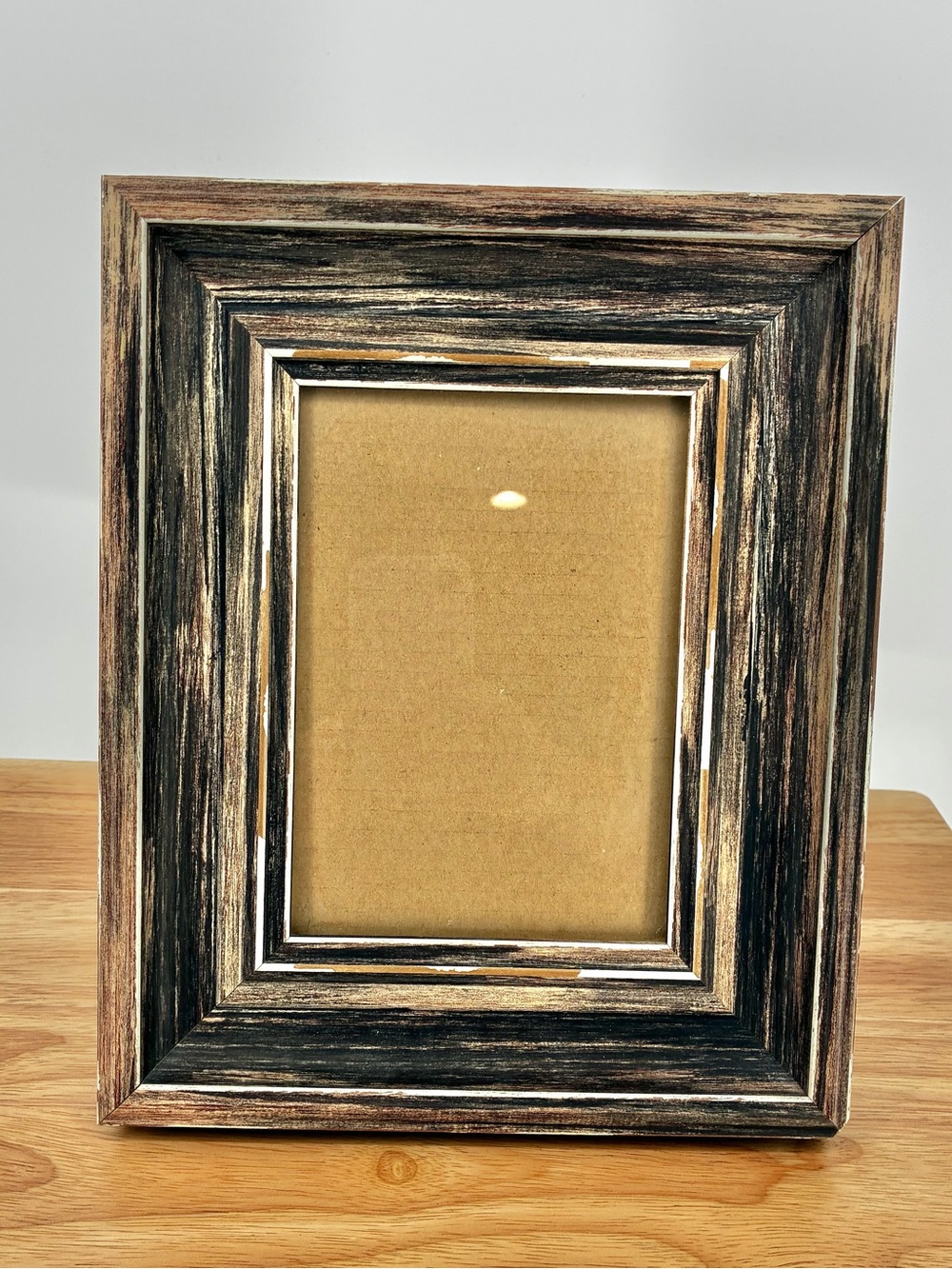 Hobby Lobby Rustic Distressed Shabby Chic Wood Tabletop Picture Frame 5x7